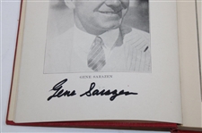 Gene Sarazen Signed 'Gene Sarazen's 1924 Common Sense Golf Tips' Book JSA ALOA