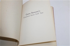 Gene Sarazen Signed 'Gene Sarazen's 1924 Common Sense Golf Tips' Book JSA ALOA