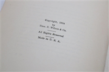 Gene Sarazen Signed 'Gene Sarazen's 1924 Common Sense Golf Tips' Book JSA ALOA
