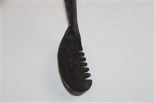 Unmarked Rake Iron Made in Scotland with Shaft Stamp