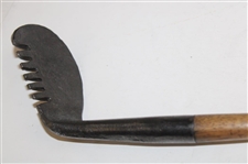 Unmarked Rake Iron Made in Scotland with Shaft Stamp