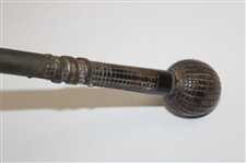 Vintage Mesh Pattern Golf Ball Sunday Walking Stick/Club