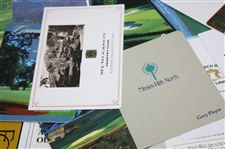 California - One-Hundred (100) Various Modern Golf Club/Course Official Scorecards
