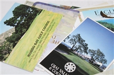 California - One-Hundred (100) Various Modern Golf Club/Course Official Scorecards