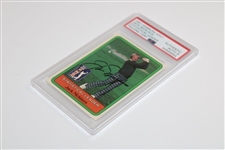 Jack Nicklaus Signed 1981 Donruss Stat Leader PSA/DNA Auto Grade 9