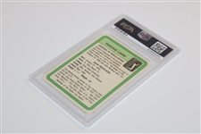 Jack Nicklaus Signed 1981 Donruss Stat Leader PSA/DNA Auto Grade 9
