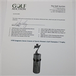 Nancy Lopez's 1978 Seagrams Seven Crowns of Sports Women's Golf Champion 7 Trophy