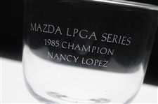 Nancy Lopez's 1985 Mazda LPGA Series Champion Trophy Bowl