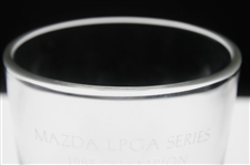 Nancy Lopez's 1985 Mazda LPGA Series Champion Trophy Bowl