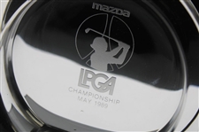 Nancy Lopez's 1989 Mazda LPGA Championship Award w/Base - Final Major