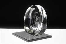 Nancy Lopez's 1989 Mazda LPGA Championship Award w/Base - Final Major