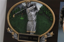 Nancy Lopez's 2014 20th Annual National Hispanic Sports Hall Of Fame Plaque