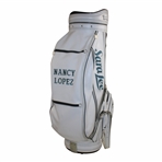 Nancy Lopezs Sara Lee Full Size White Golf Bag