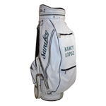 Nancy Lopez's Sara Lee Full Size White Golf Bag