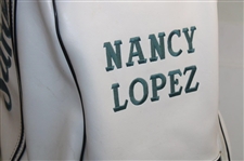 Nancy Lopez's Sara Lee Full Size White Golf Bag