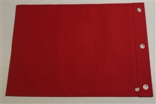 John Daly Signed St Andrews Old Course Embroidered Red Flag JSA ALOA