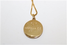 2012 Ryder Cup at Medinah C.C. Necklace in Blue Box