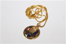 2012 Ryder Cup at Medinah C.C. Necklace in Blue Box