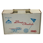 1983 Bing's Clambake Georgia-Pacific 'Best of Luck' Empty Presentation Box