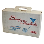 1983 Bing's Clambake Georgia-Pacific 'Best of Luck' Empty Presentation Box