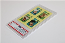 2014 Panini Golden Age Star Stamps #23 Jns/Hgn/Tnny/Thrp - PSA 5 #43891199