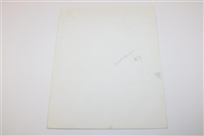 1967 Inaugural Westchester Classic Oversize 13x12 Original Kodak Photo