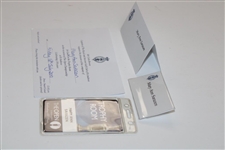 2010 Open Championship Trophy Room Invitation & Credentials for Mary Ann Sarazen - Sarazen Collection