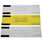 Tavistock Cup Security, Marshal & Volunteer Arm Bands