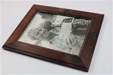 Jack Nicklaus Signed Atlanta Golf Classic Trophy Photo + Palmer & Watson Framed JSA ALOA