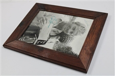 Jack Nicklaus Signed Atlanta Golf Classic Trophy Photo + Palmer & Watson Framed JSA ALOA