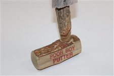 Handcrafted PBGA (Poor Boy Golf Association Approved) Poor Boy Putter 