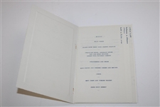 1969 Royal Liverpool Golf Club at Holyoke Centenary Dinner Program with Letter