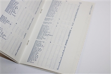 1969 Royal Liverpool Golf Club at Holyoke Centenary Dinner Program with Letter