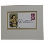 Babe Zaharias - Sept 22, 1981 First Issue Ltd Ed 109/250 of National Stamp - Matted