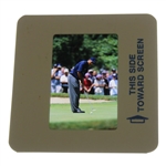 Tiger Woods Color Photo Negative - Joe Robbins 2001 PGA Tour/Western Open w/Handwritten Tiger Woods