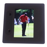 Tiger Woods Color Photo Negative - Handwritten R. Seale And Woods 5/25/97