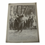 Jack Nicklaus 1966 US Open AP Wire Photo 