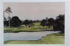 #17 At Bay Hill' LTD ED #84/150 By Artist S. Vaughn -Framed