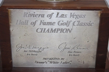Riviera of Las Vegas Hall of Fame Golf Classic Champion Trophy Hosted by Dimaggio & Brown