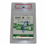 Tiger Woods Signed 2019 Masters SERIES Badge #R01627 PSA Auto Grade 10