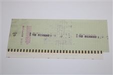 Sam Snead Signed 1974 Personal Check to the IRS for $28,579 JSA ALOA