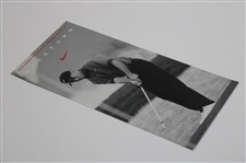 Tiger Woods 1996 Niketown Rookie Card/Ad Piece - Great Condition