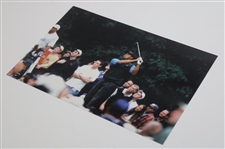 Tiger Woods Post Swing Photo w/Negative