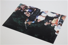 Tiger Woods Post Swing Photo w/Negative