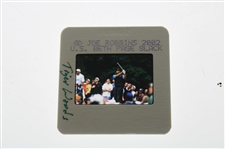 Tiger Woods Post Swing Photo w/Negative