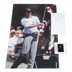 Tiger Woods Post Swing Photo w/Negative