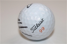 Bryson Dechambeau Signed Titleist Velocity 99 Golf Ball PSA #AG93754