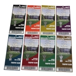 2006 US Open at Winged Foot Complete Ticket Set with Voucher - Geoff Ogilvy Winner