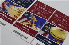 2008 Ryder Cup At Valhalla Golf Club Tuesday,Wednesday & Thursday Tickets