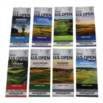 2017 US Open at Erin Hills Full Ticket Set - Mon-Playoff - Koepka Win - 8 Tickets